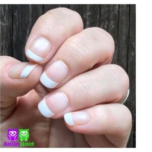 White French Tip Nail Wraps